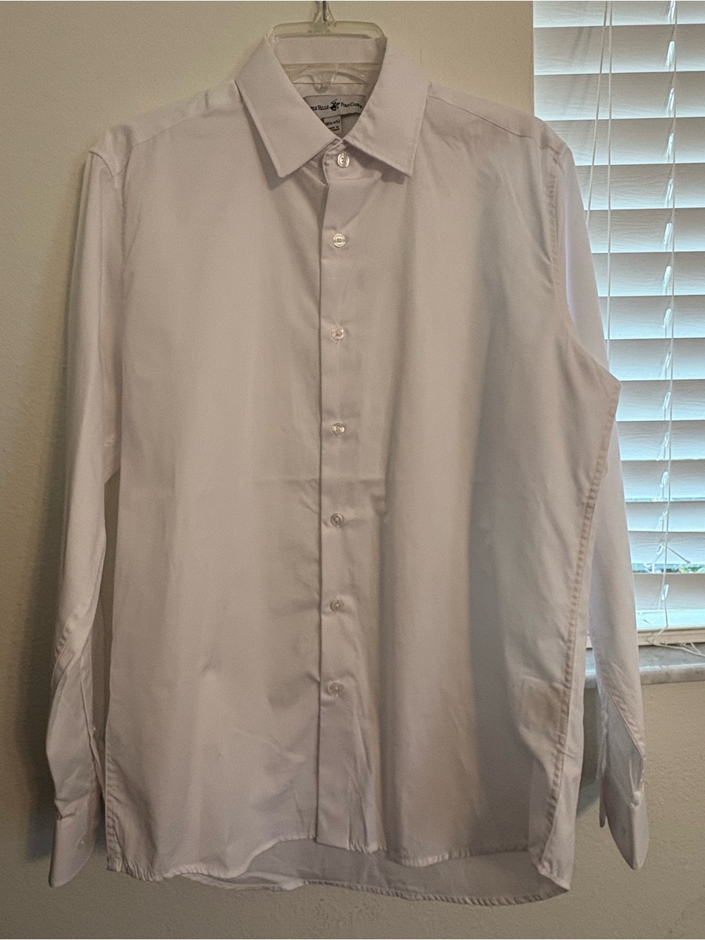 Beverly Hills Polo Club White Men's Dress Shirt